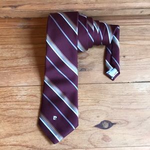 Pierre Cardin Burgundy Tie 🍀
